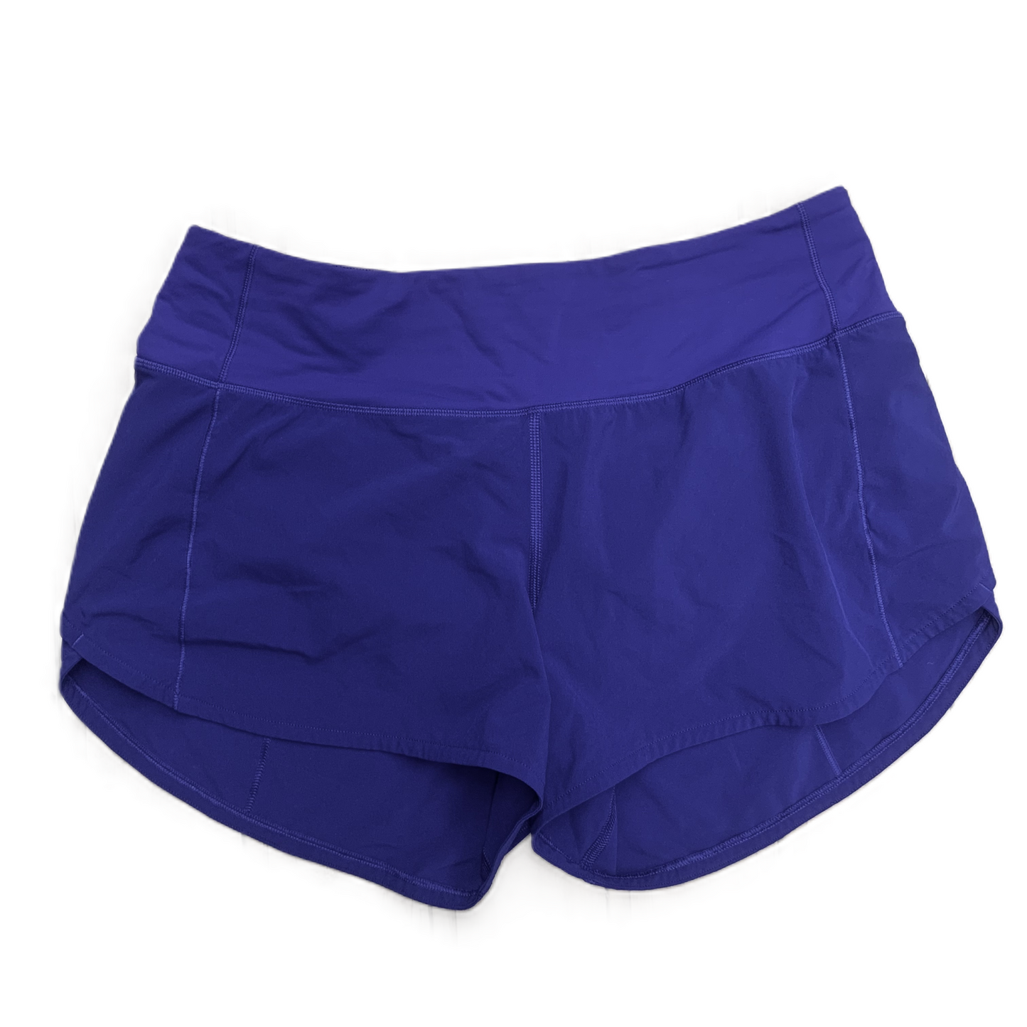 Athletic Shorts By Lululemon In Blue, Size: 6