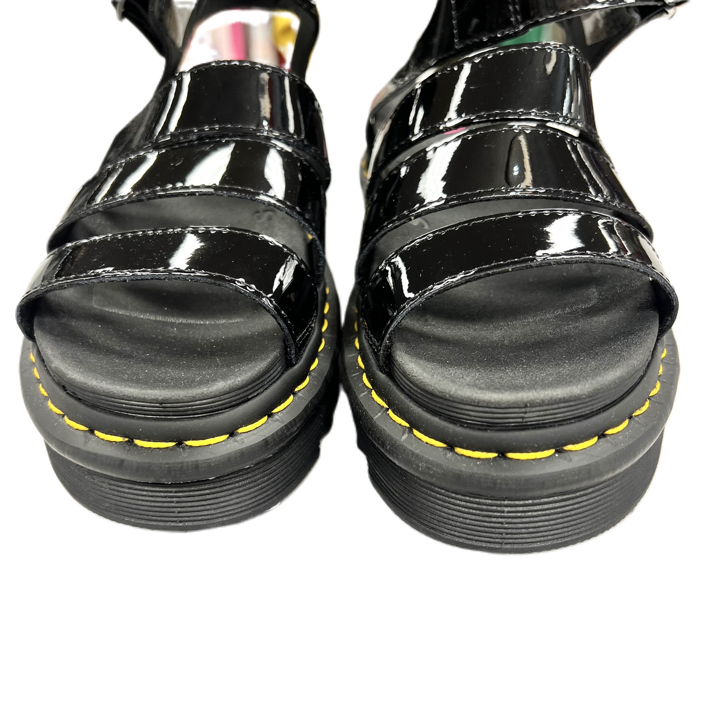 Shoes Flats By Dr Martens In Black, Size: 7