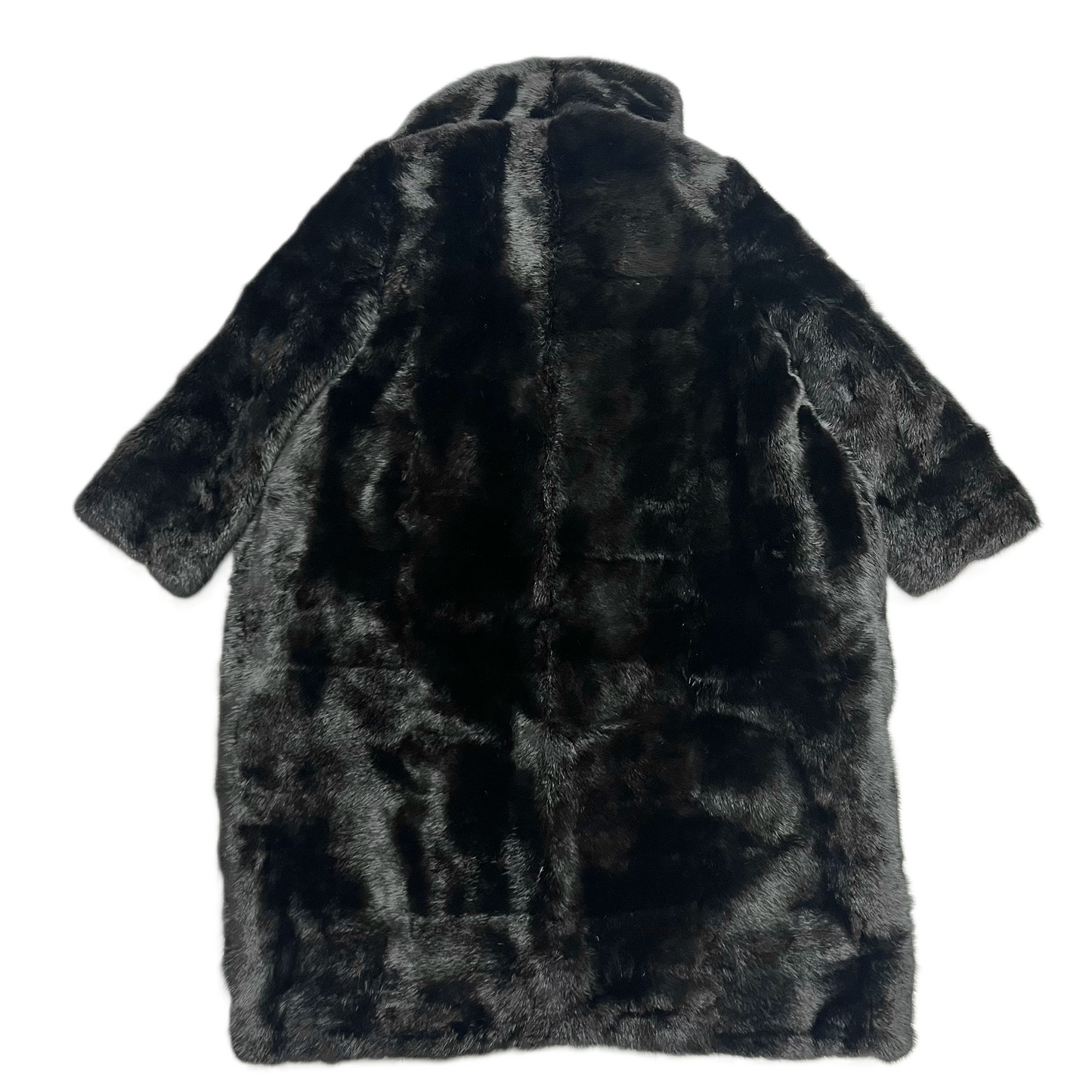 Coat Fur In Black, Size: S