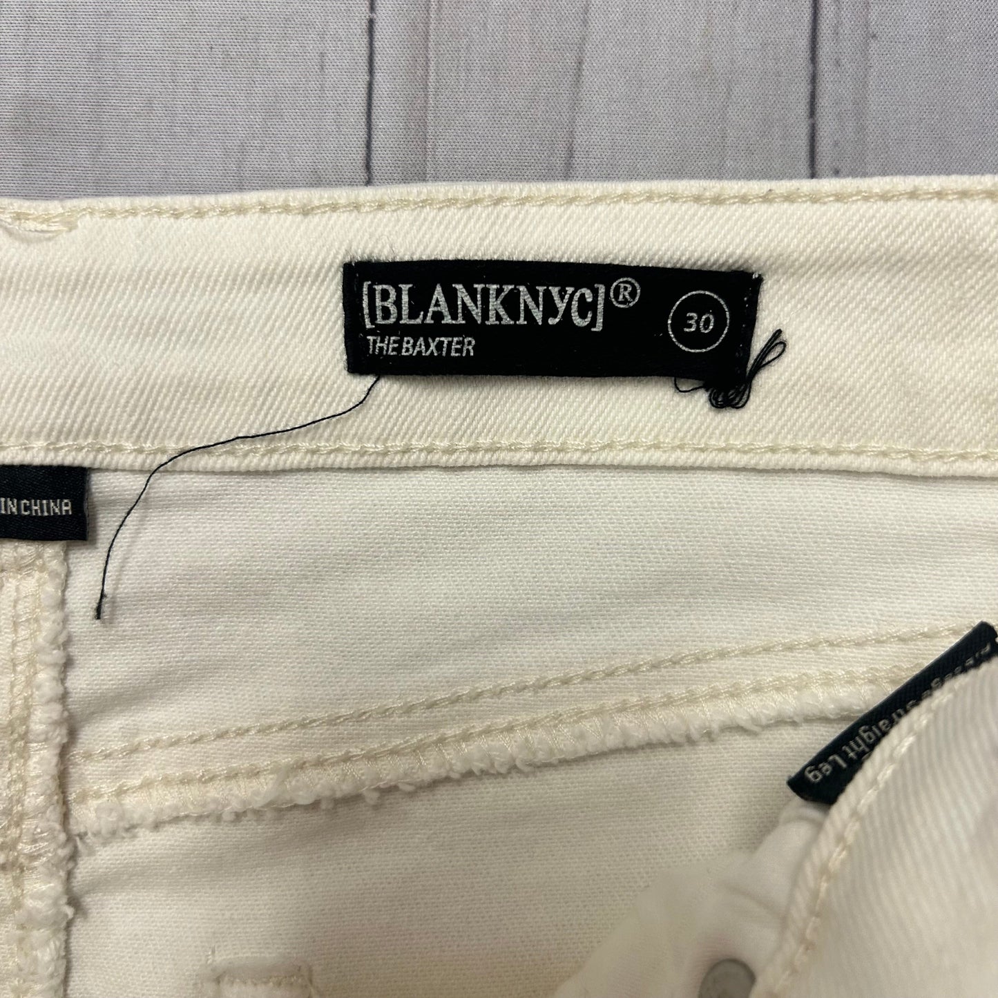 White Jeans Boyfriend By Blanknyc, Size: 10