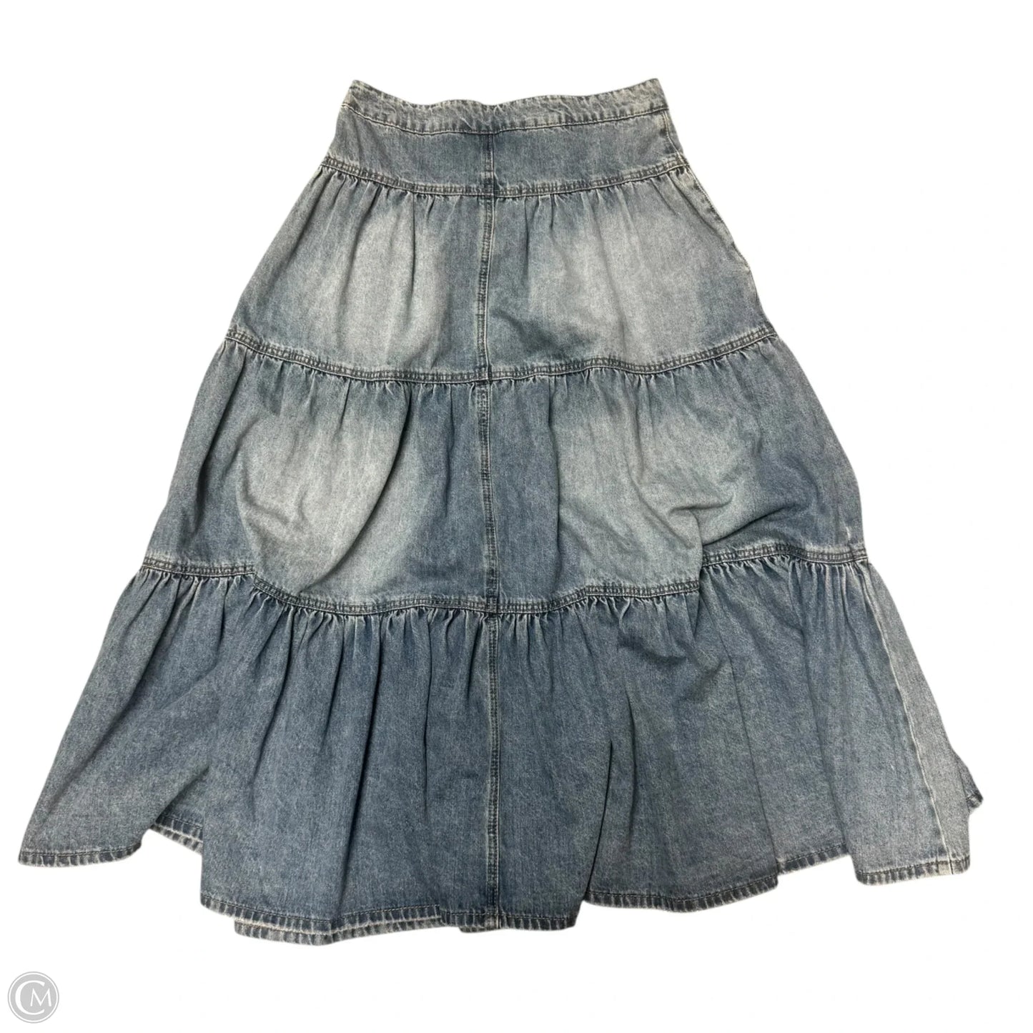 Skirt Maxi By Veveret In Blue, Size: M