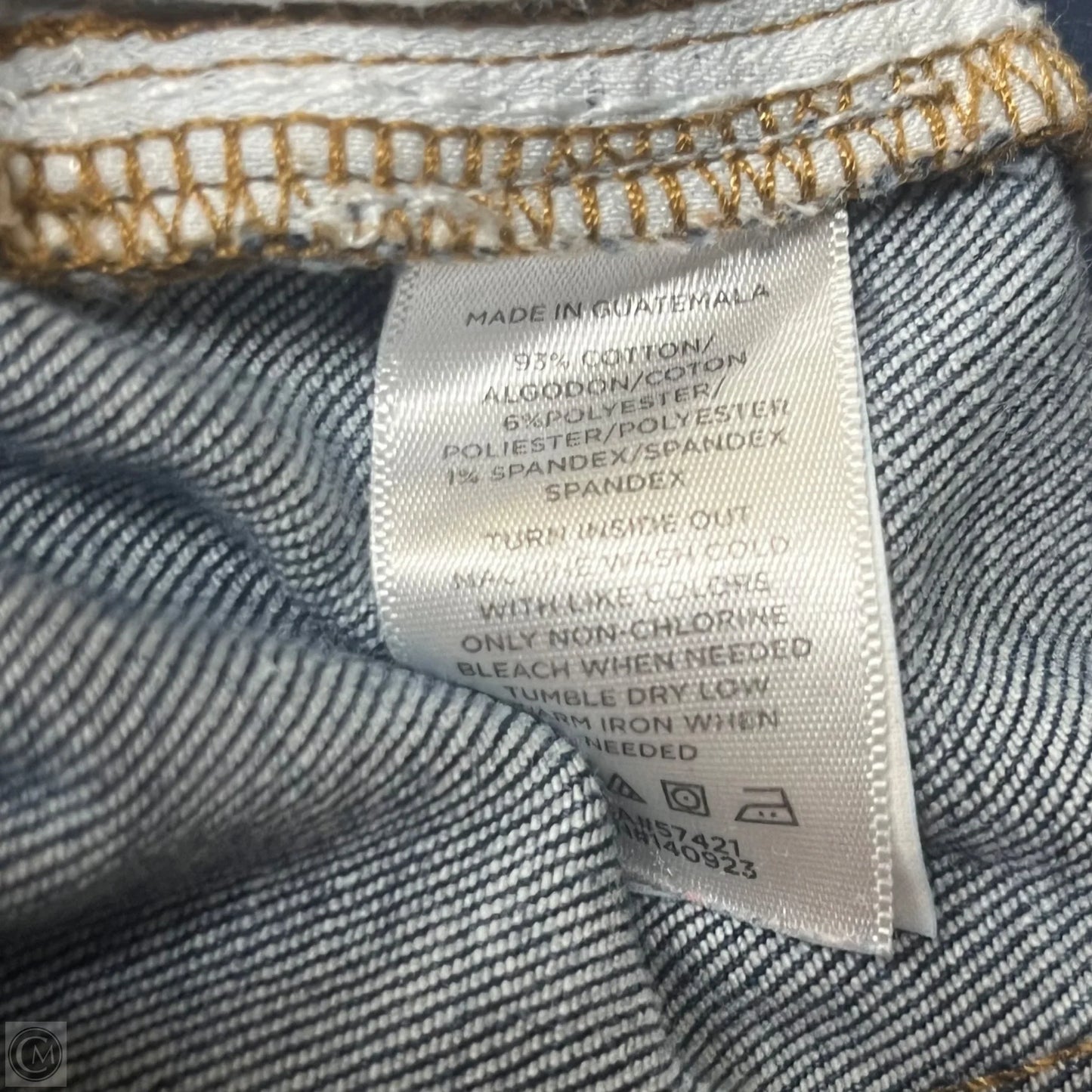 Jeans Flared By Loft In Blue, Size: 0