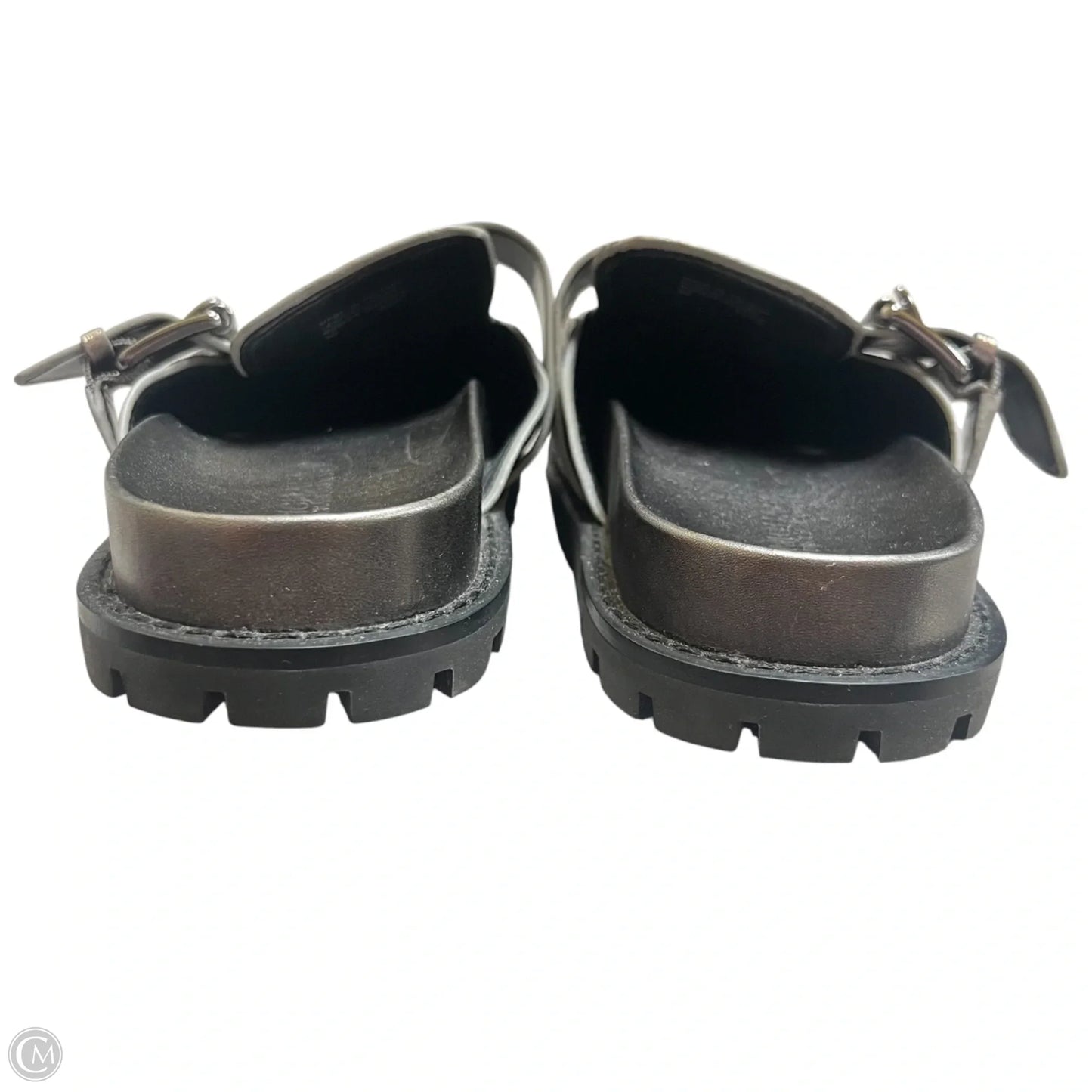 Shoes Flats By Michael By Michael Kors In Silver, Size: 8