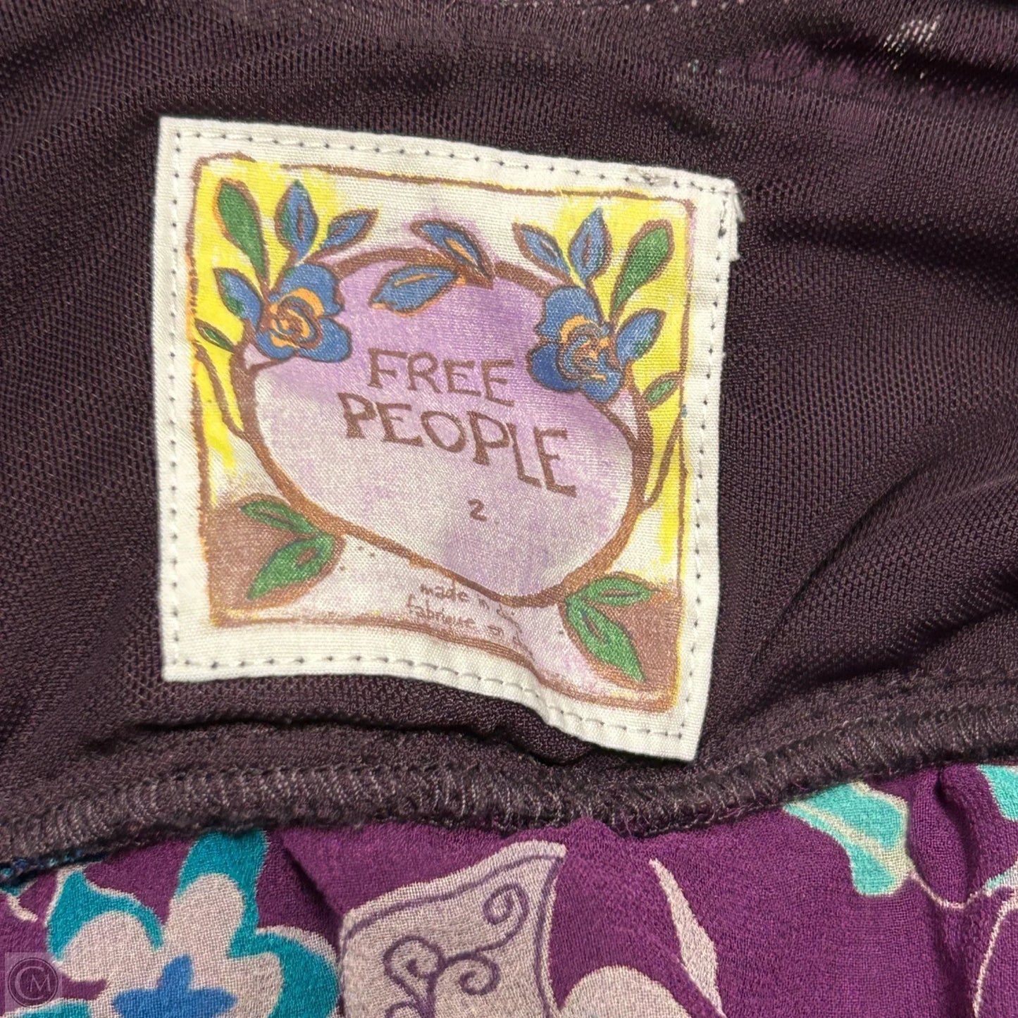 Top Sleeveless By Free People In Purple, Size: 2