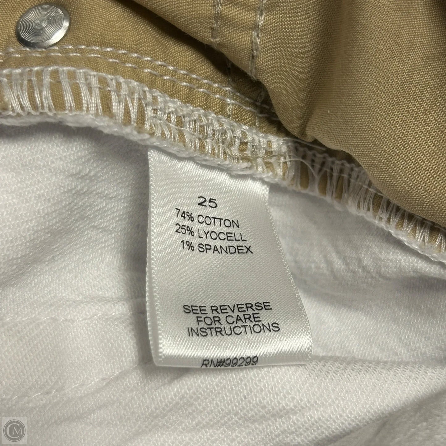 Jeans Straight By Evereve In White, Size: 2