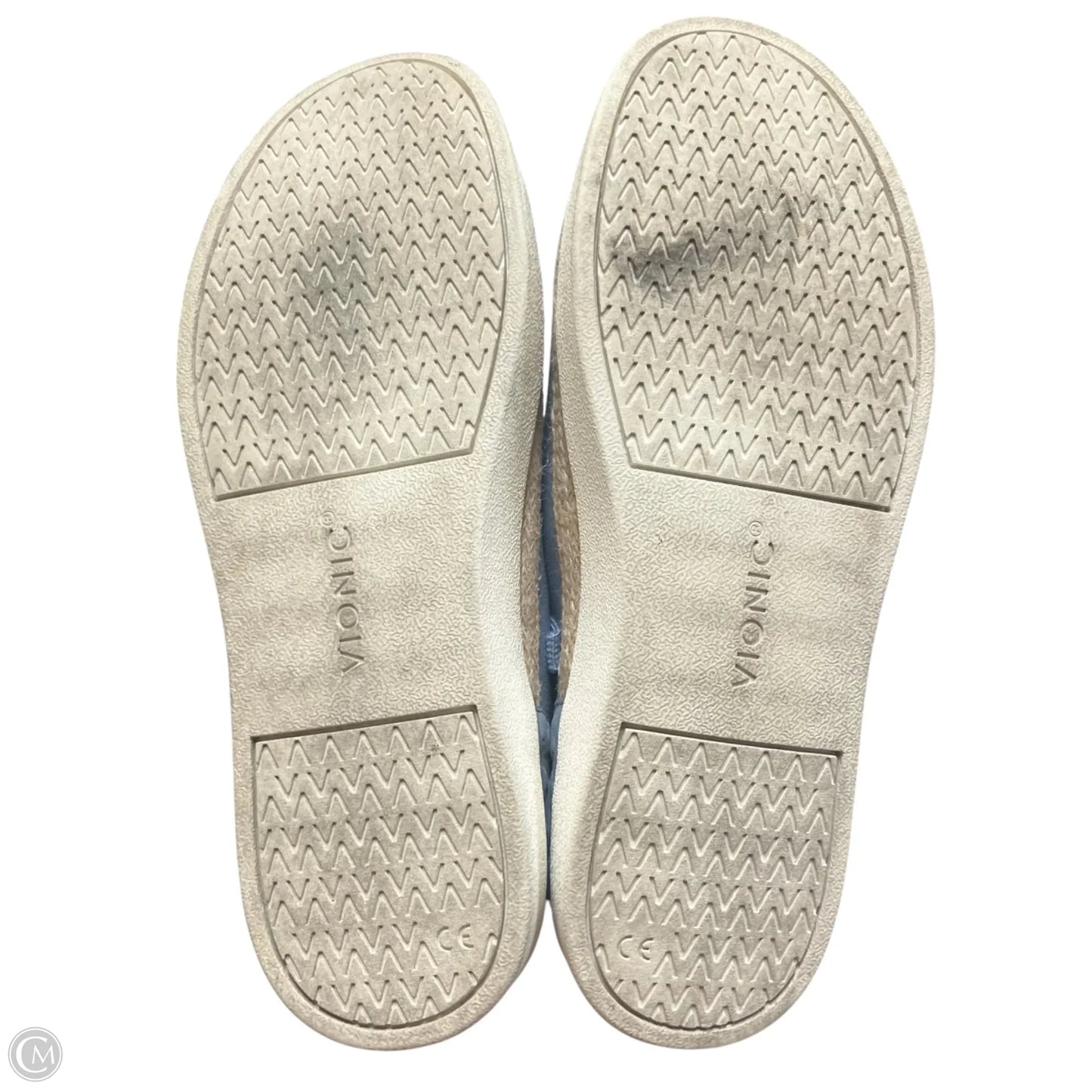 Shoes Sneakers By Vionic In Blue & Tan, Size: 9