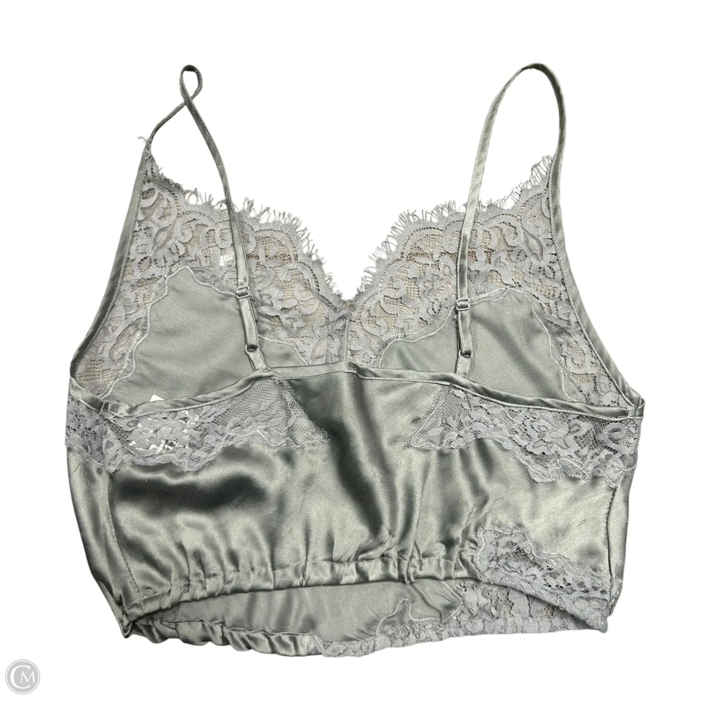 Top Sleeveless By Free People In Silver, Size: Sp