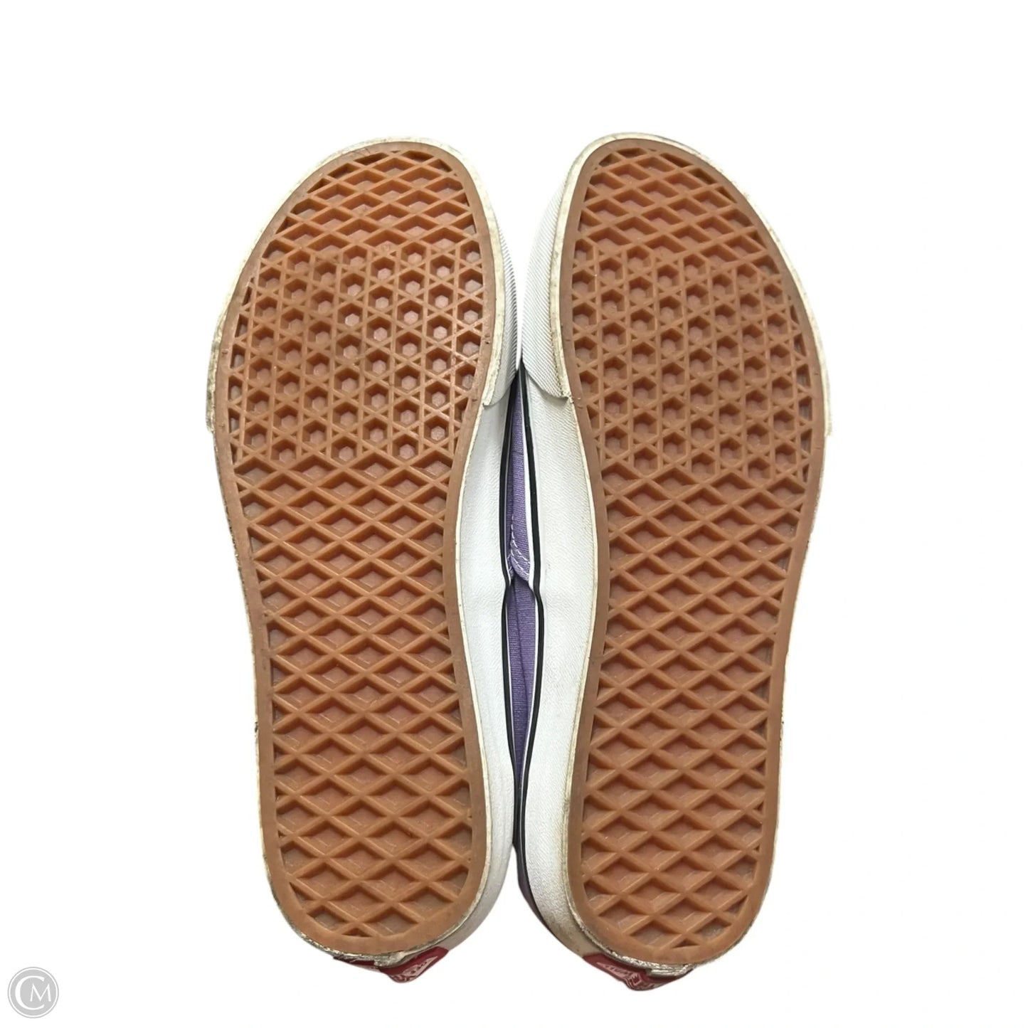 Shoes Sneakers By Vans In Purple, Size: 7.5