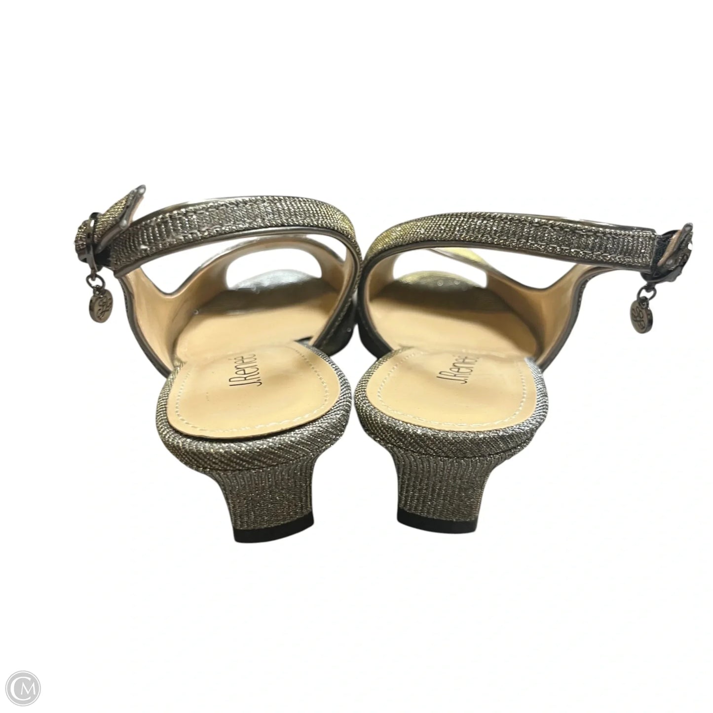 Shoes Heels Kitten By J Renee In Silver, Size: 11