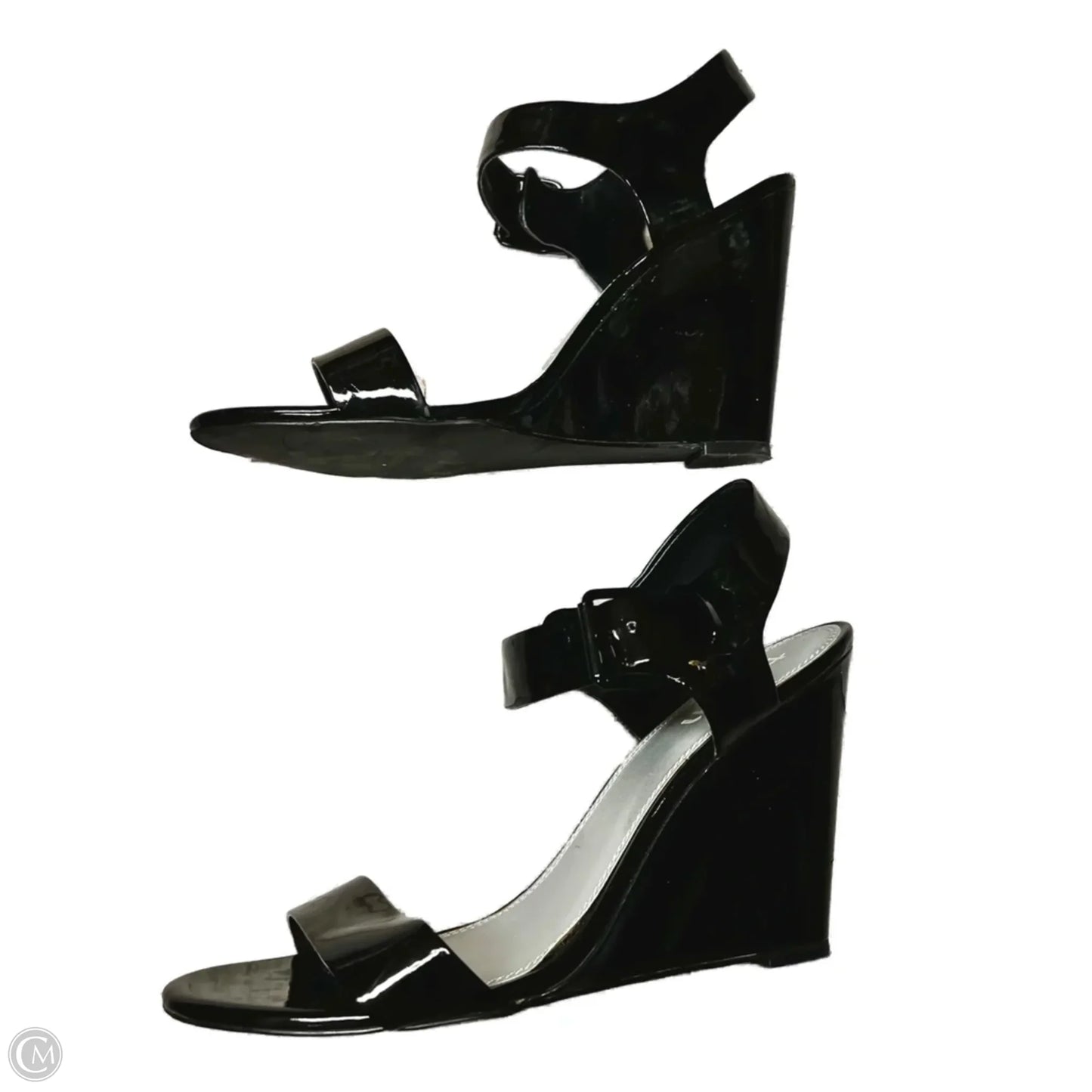Shoes Heels Wedge By Calypso In Black, Size: 9.5