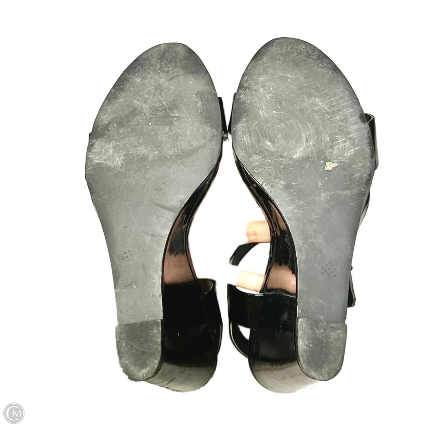 Shoes Heels Wedge By Calypso In Black, Size: 9.5