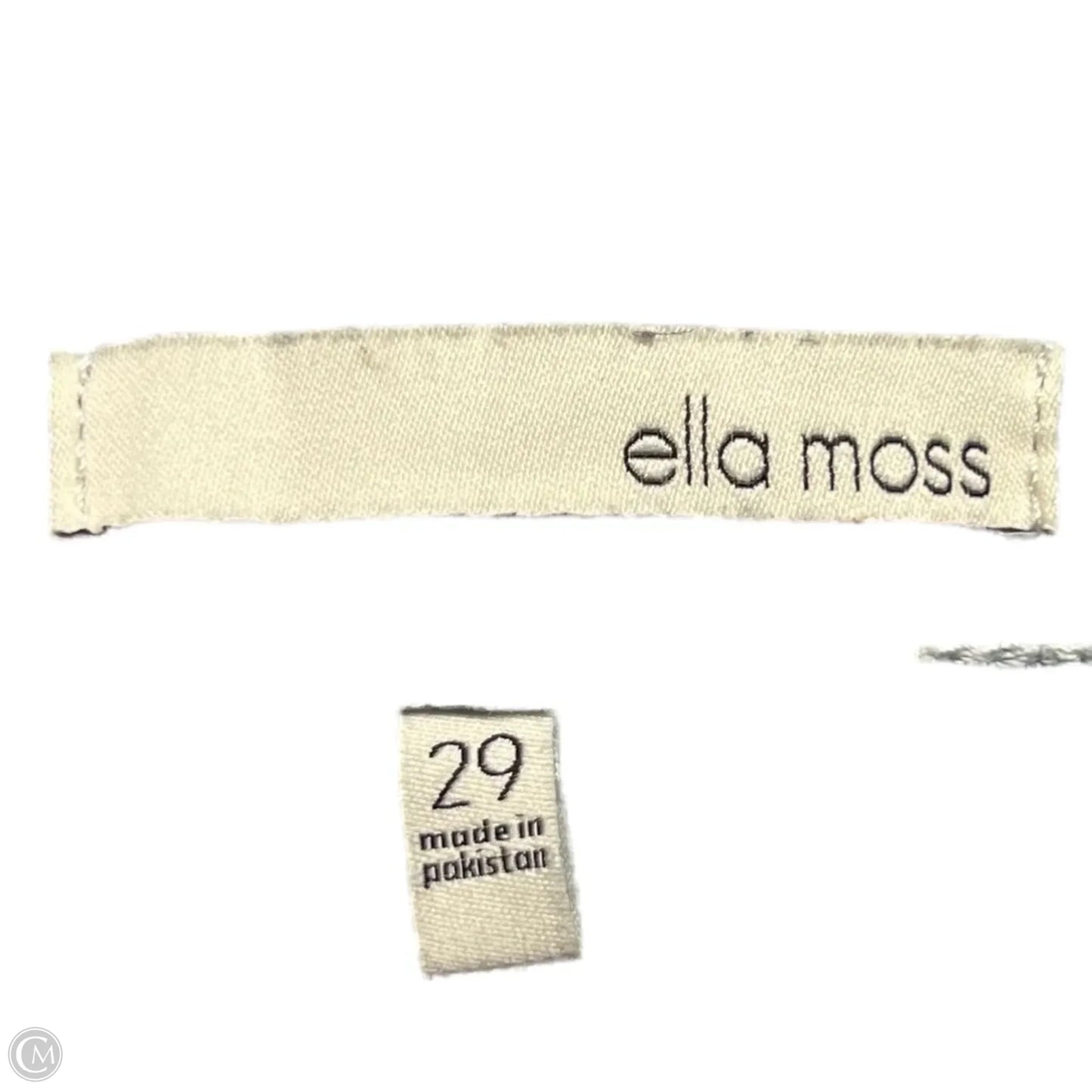 Jeans Wide Leg By Ella Moss In Blue Denim, Size: 8