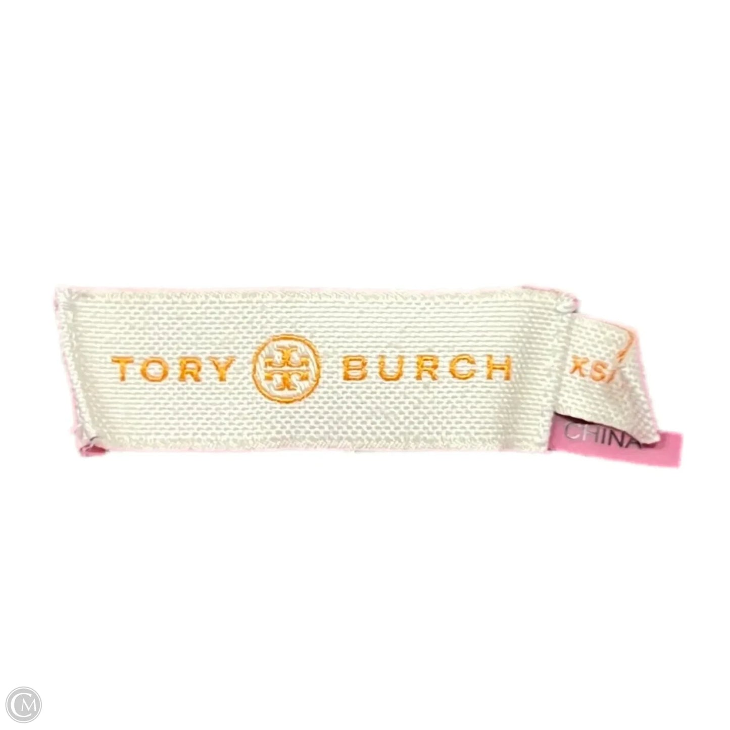 Top Sleeveless Designer By Tory Burch In Orange & Pink, Size: Xs
