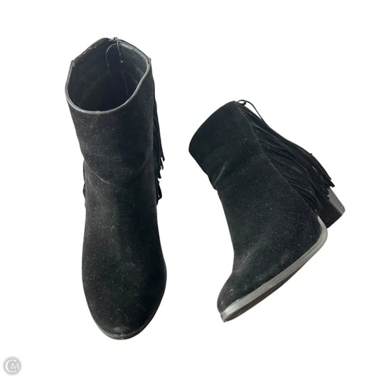 Boots Ankle Heels By Bowmilel In Black, Size: 7