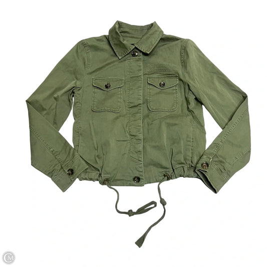 Jacket Utility By Banana Republic In Green, Size: Xs