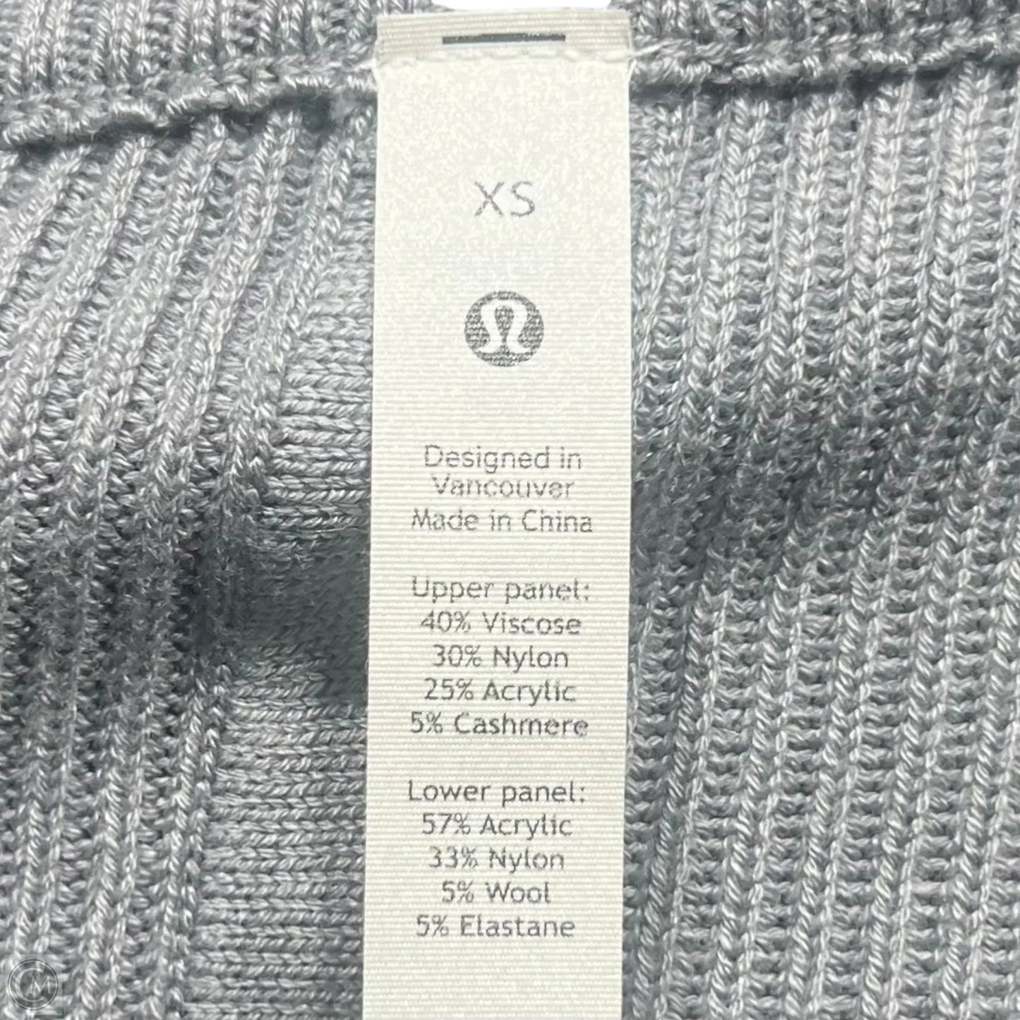 Dress Sweater By Lululemon In Grey, Size: Xs