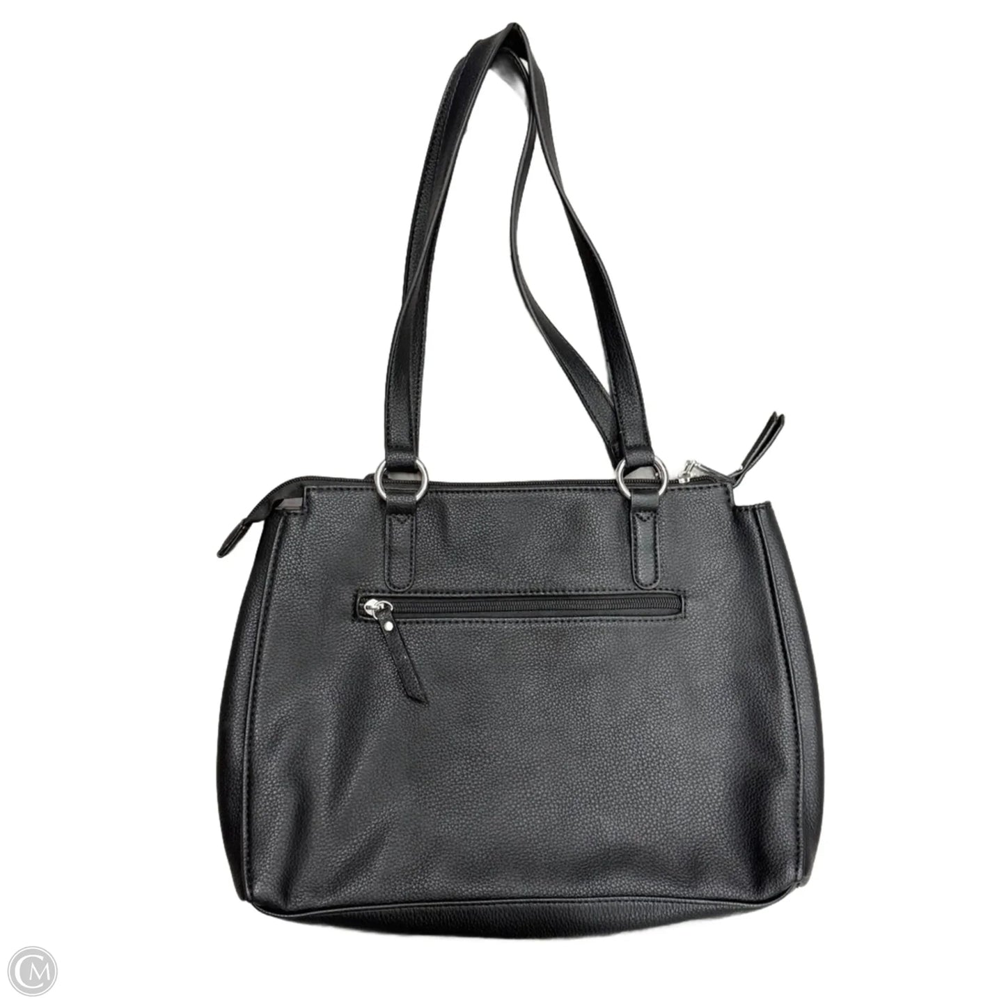 Handbag Leather By Kensie, Size: Medium