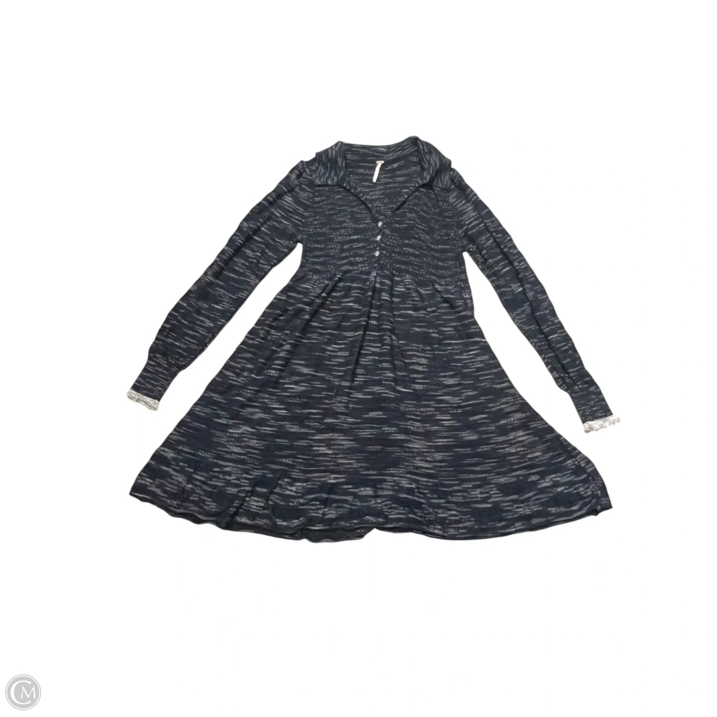 Dress Casual Midi By Free People In Navy, Size: M