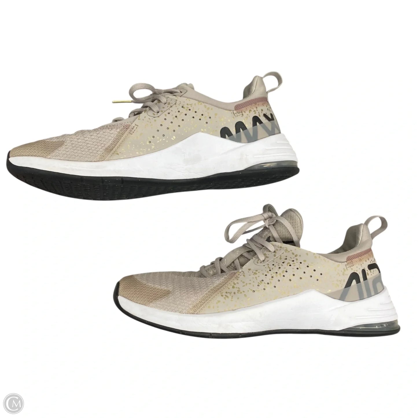 Shoes Athletic By Nike In Tan & White, Size: 8.5