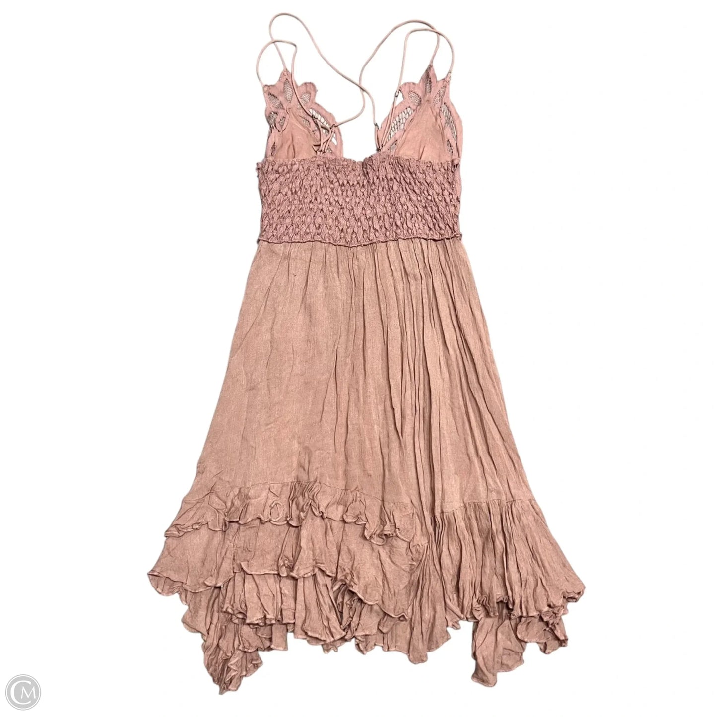 Dress Casual Short By Free People In Mauve, Size: Xs