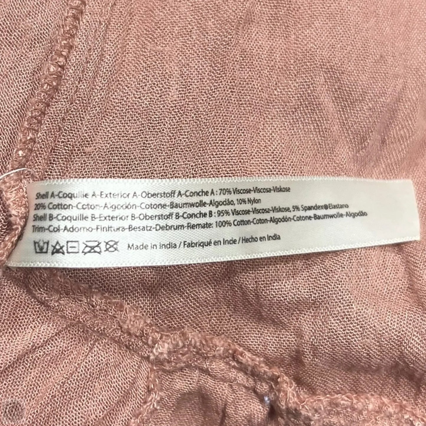 Dress Casual Short By Free People In Mauve, Size: Xs
