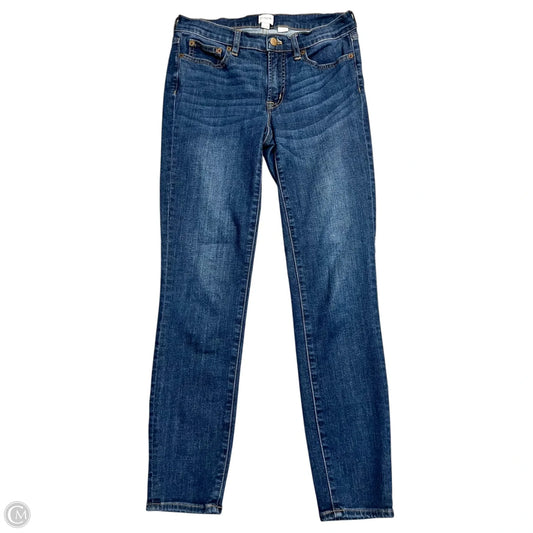 Jeans Straight By J. Crew In Blue, Size: 6
