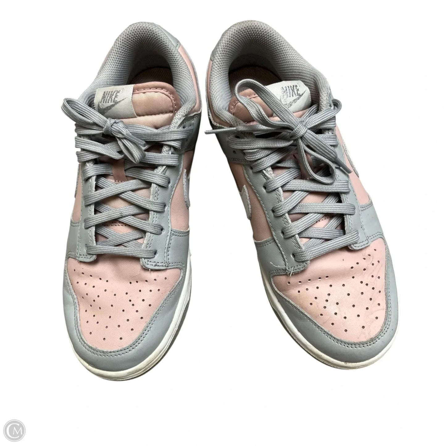Shoes Sneakers By Nike In Grey & Pink, Size: 8.5