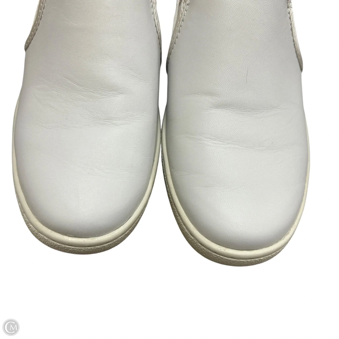 Shoes Designer By Ugg In Brown & White, Size: 9
