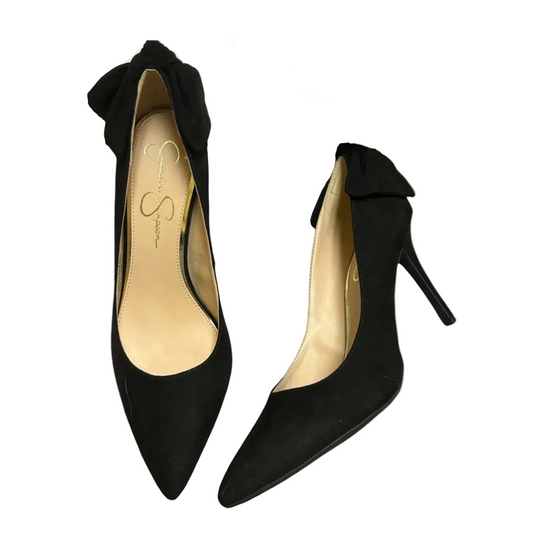 Shoes Heels Stiletto By Jessica Simpson In Black, Size: 10