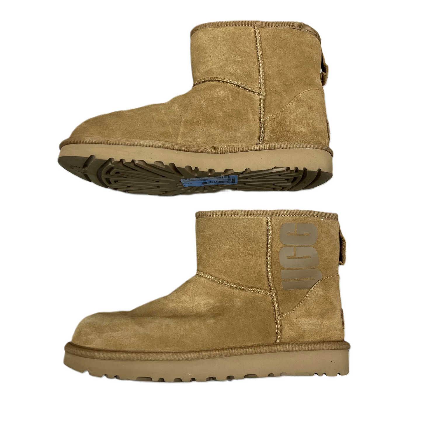 Boots Designer By Ugg In Tan, Size: 8