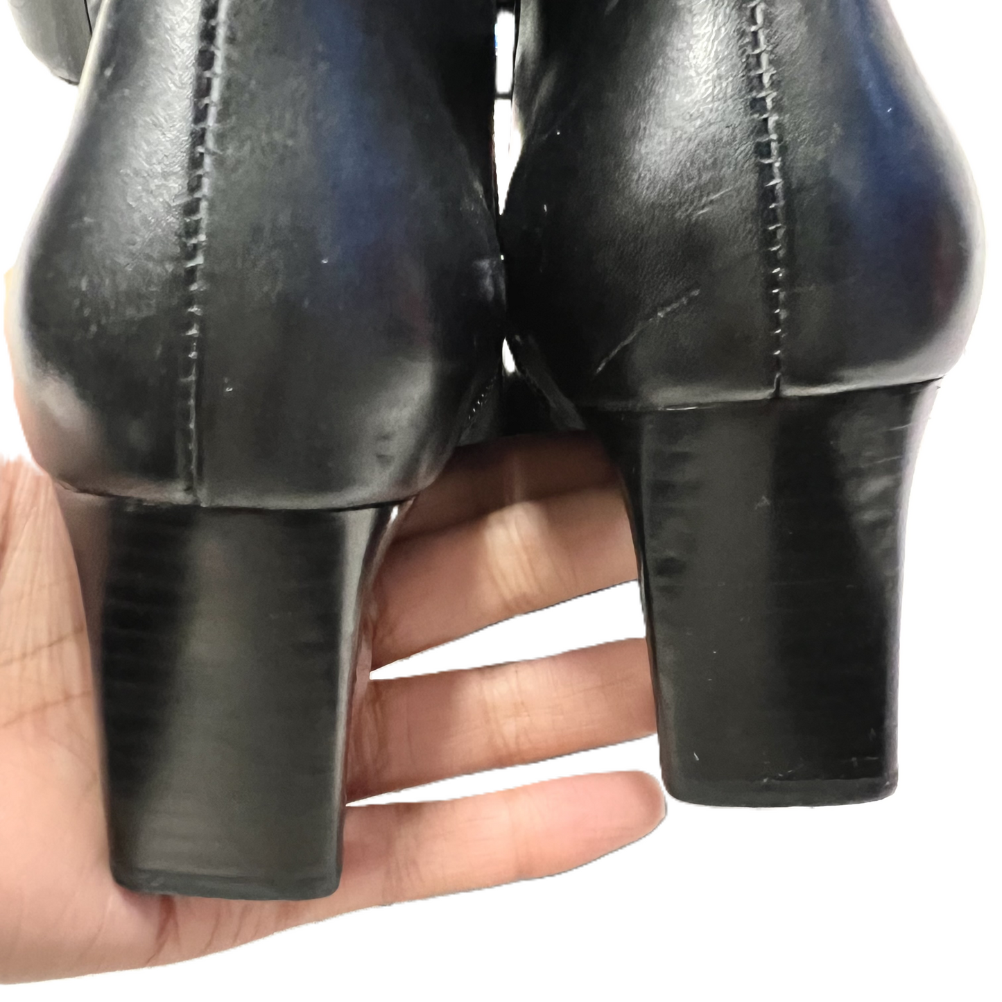 Boots Ankle Heels By Karen Scott In Black, Size: 6