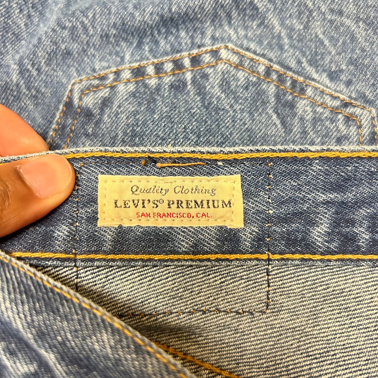 Jeans Boyfriend By Levis In Blue Denim, Size: 8