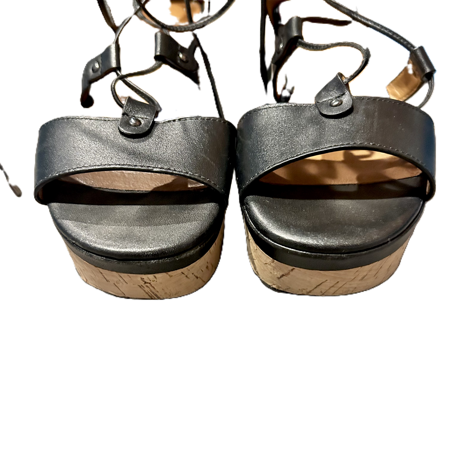 Sandals Designer By Coach In Black, Size: 6.5