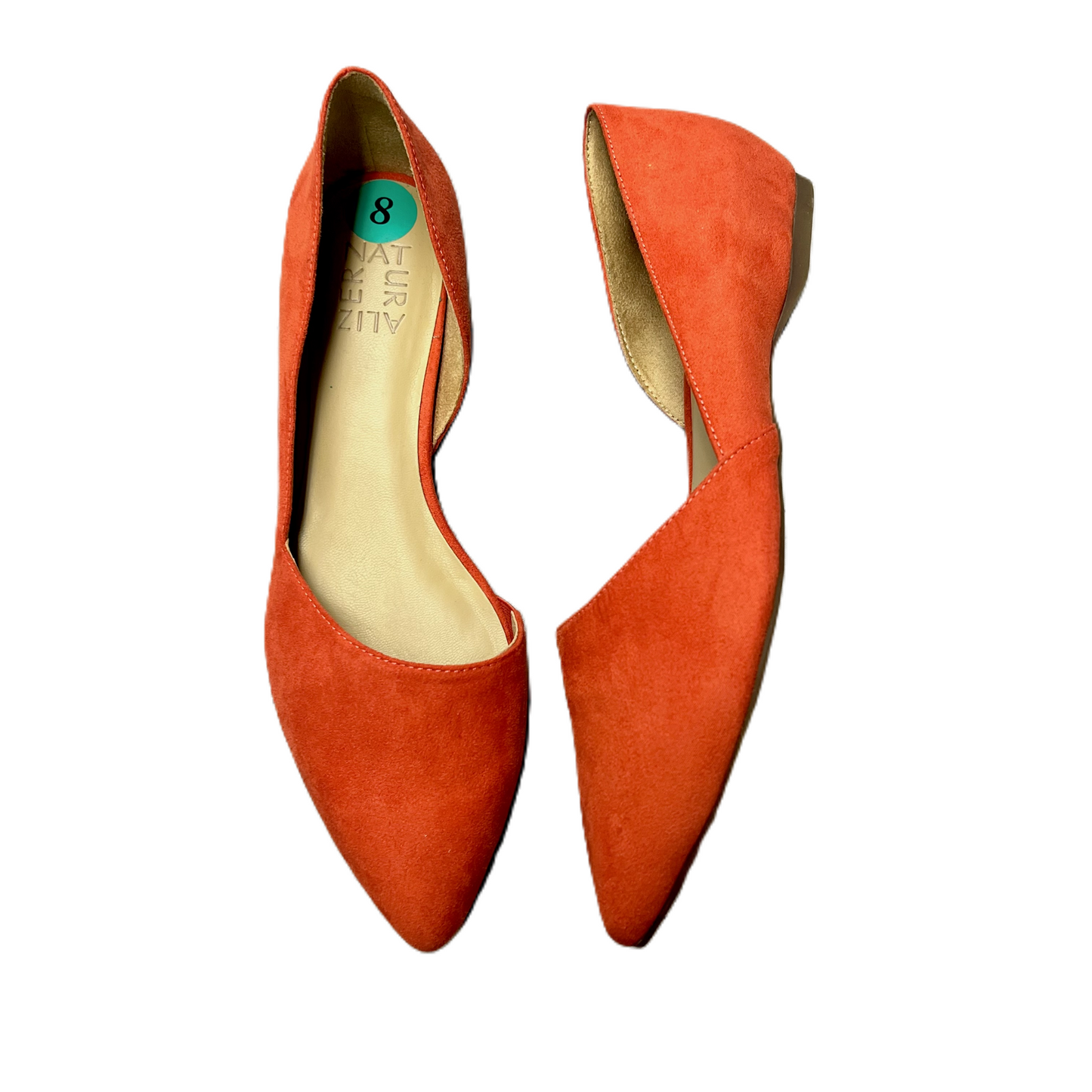 Shoes Flats By Naturalizer In Orange, Size: 8