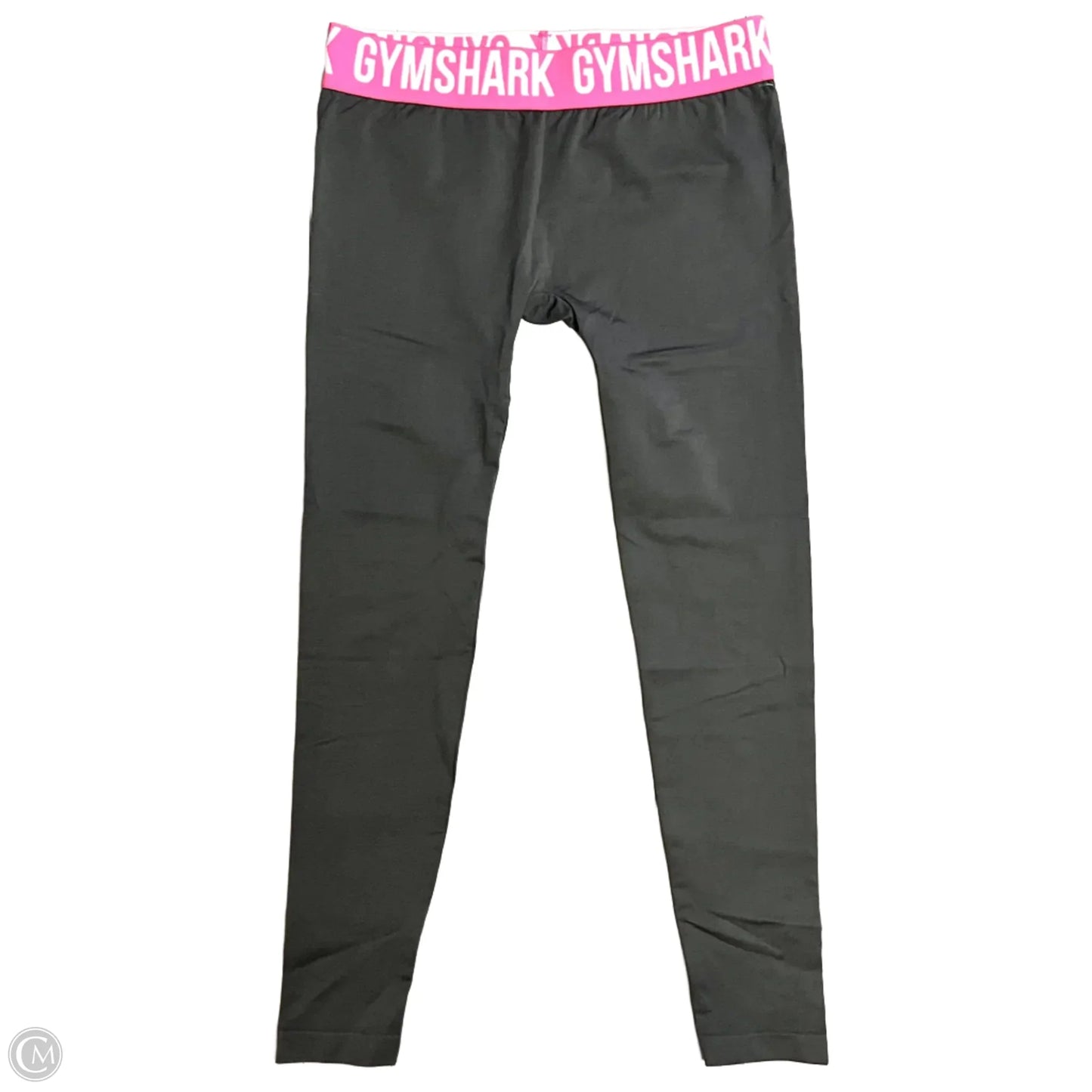 Athletic Leggings By Gym Shark In Grey & Pink, Size: S