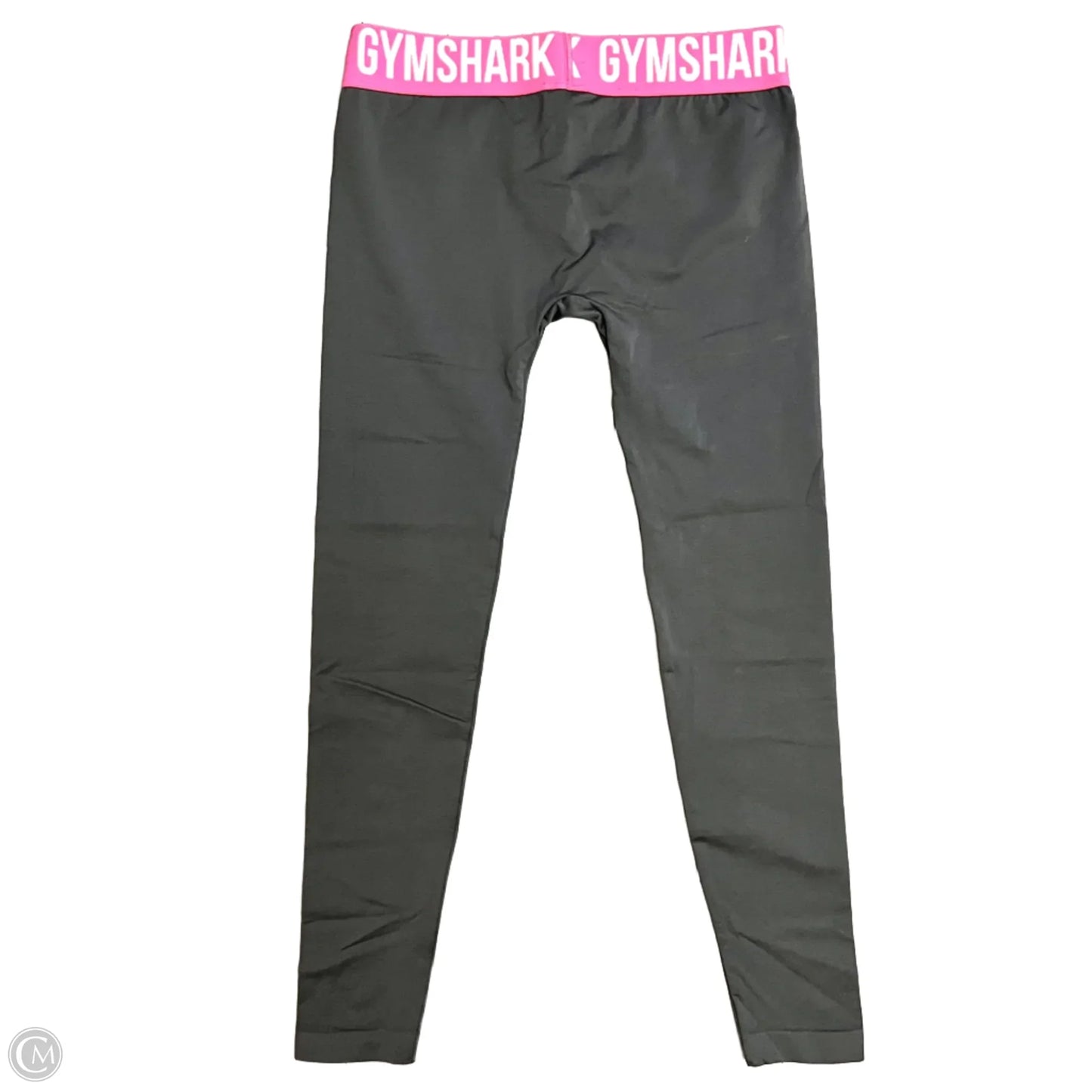 Athletic Leggings By Gym Shark In Grey & Pink, Size: S