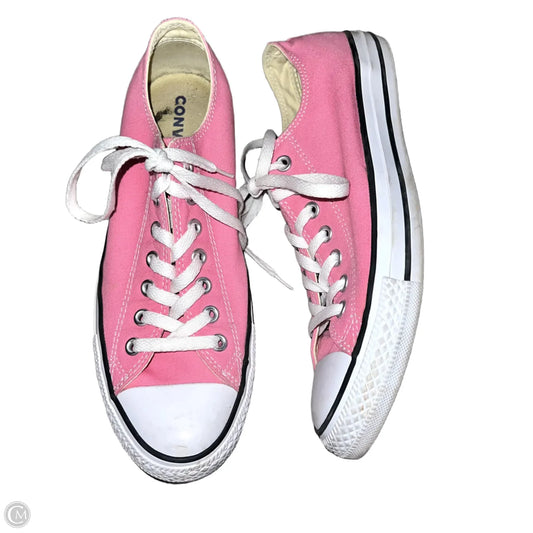 Shoes Sneakers By Converse In Pink & White, Size: 11