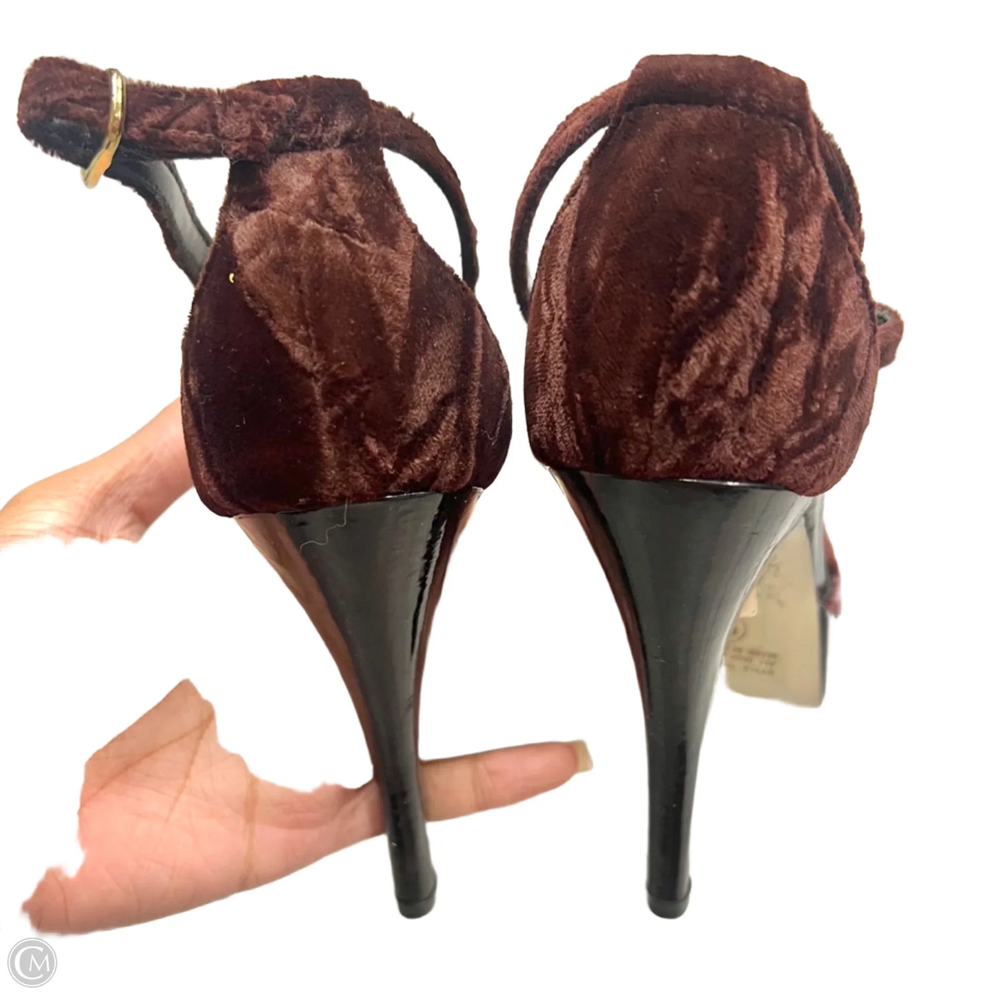 Sandals Heels Stiletto By Varsavia Viamara Size: 5