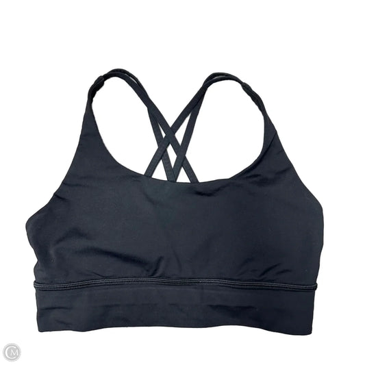 Athletic Bra By Lululemon In Black, Size: 10