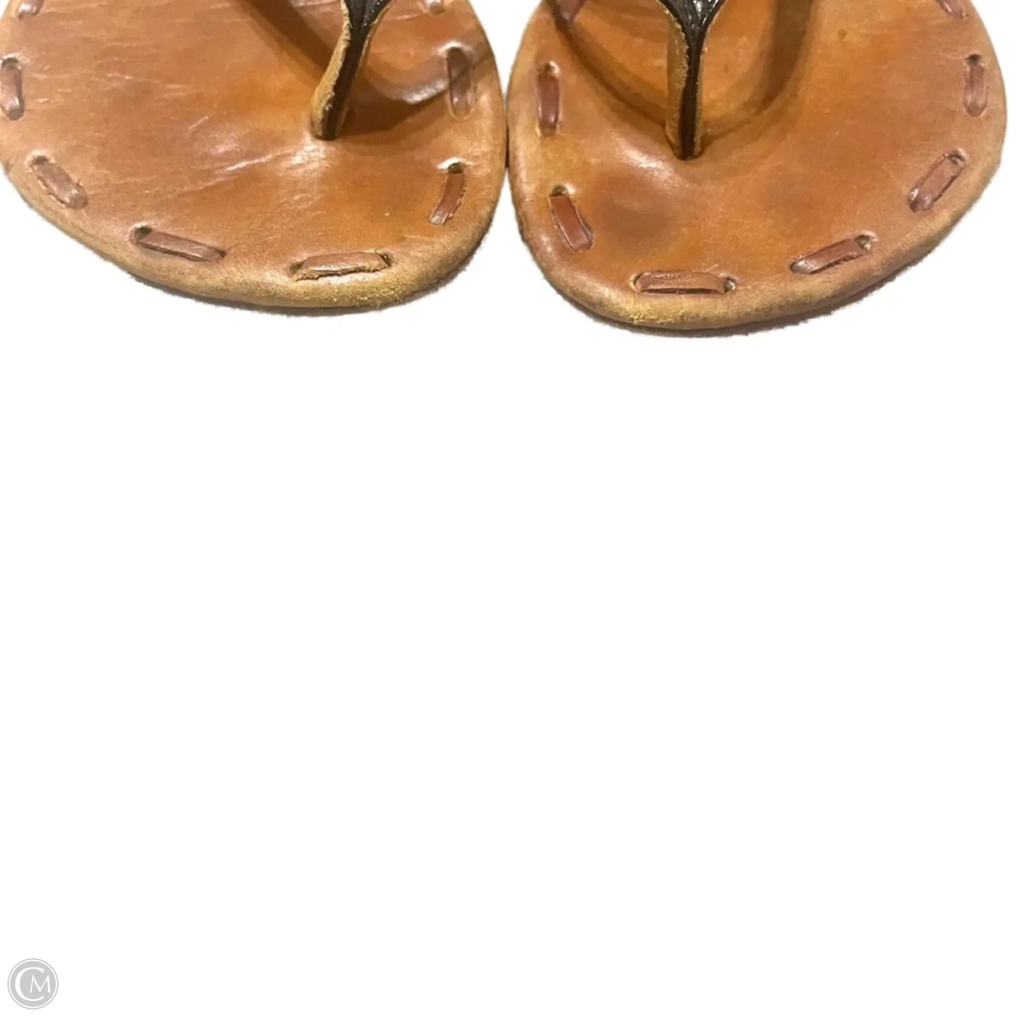 Sandals Flats By Matt Bernson In Black & Brown, Size: 5