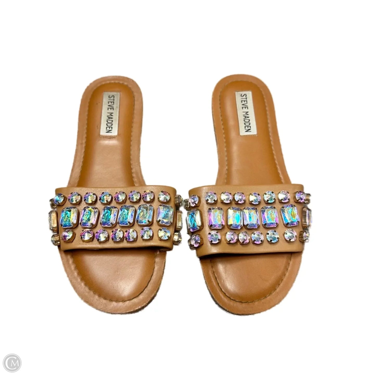 Sandals Flats By Steve Madden In Brown, Size: 6.5