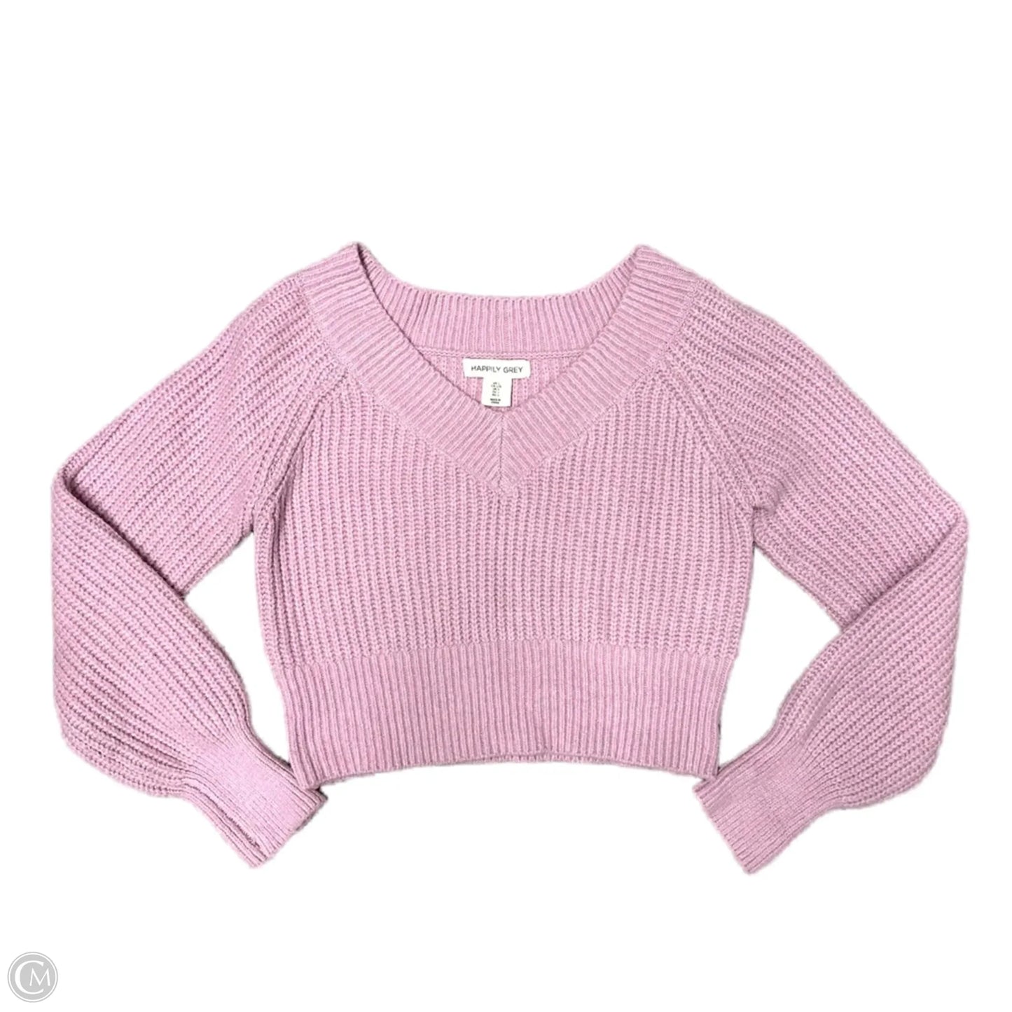 Sweater By Happily Grey In Purple, Size: L