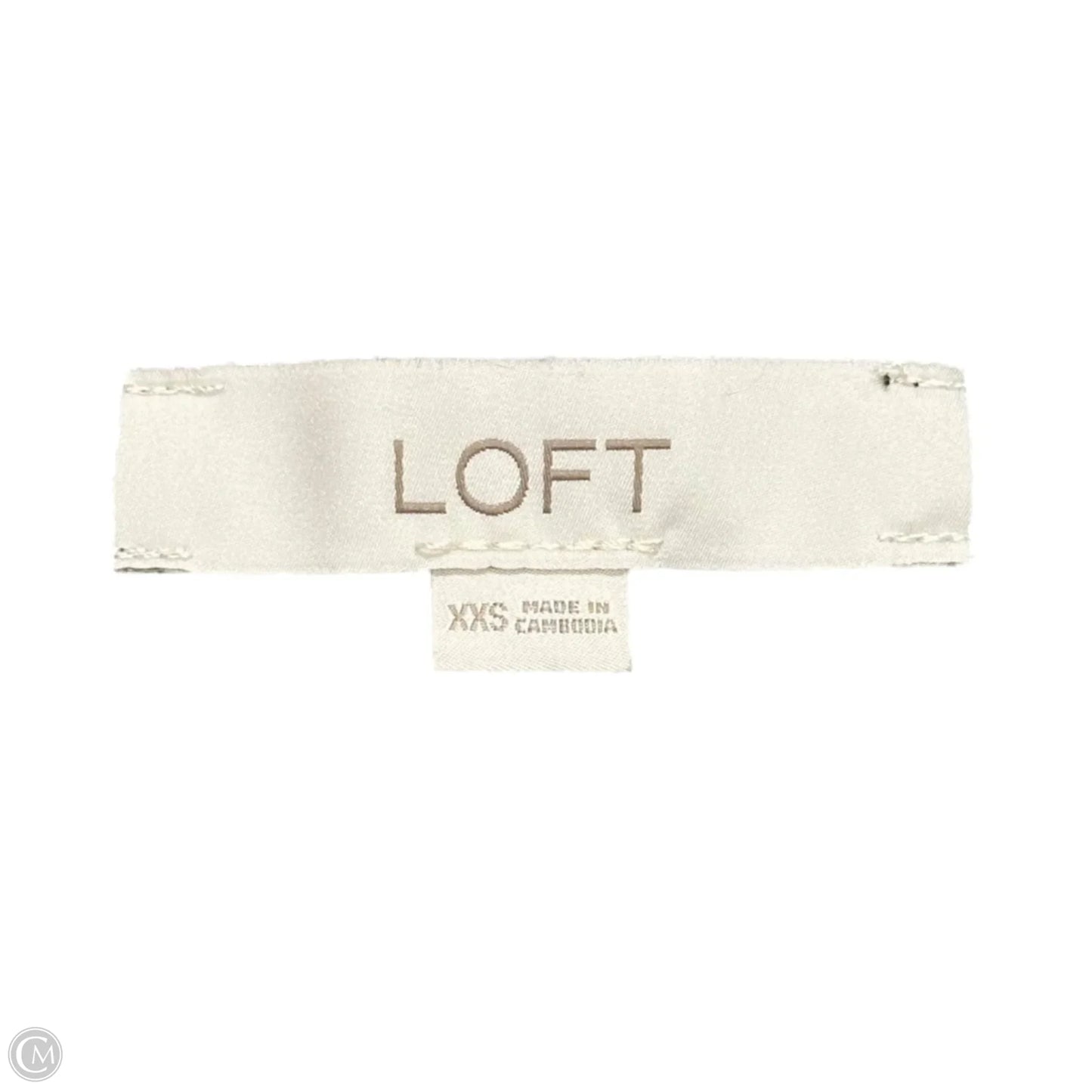 Dress Sweater By Loft In Animal Print, Size: Xxs