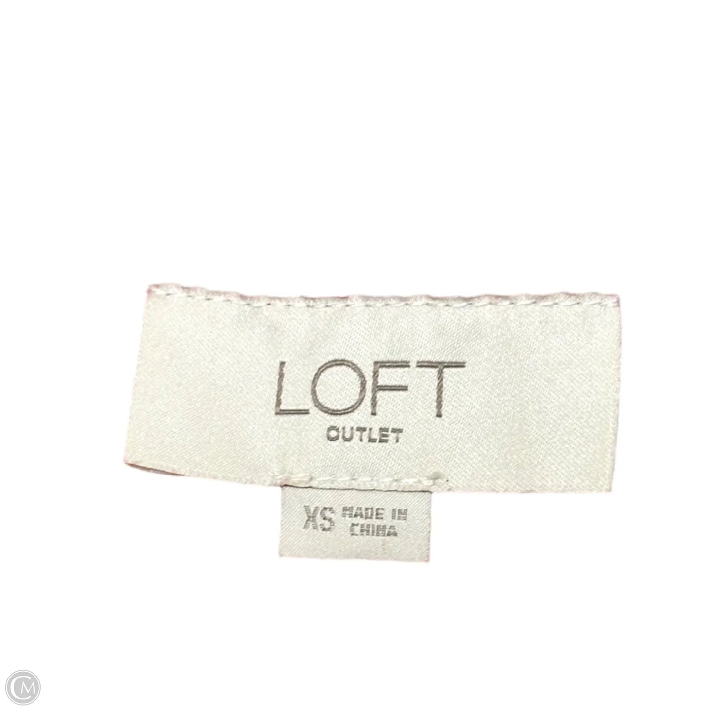 Sweater Cardigan By Loft In Red, Size: Xs