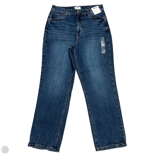 Jeans Straight By Sonoma In Blue Denim, Size: 14