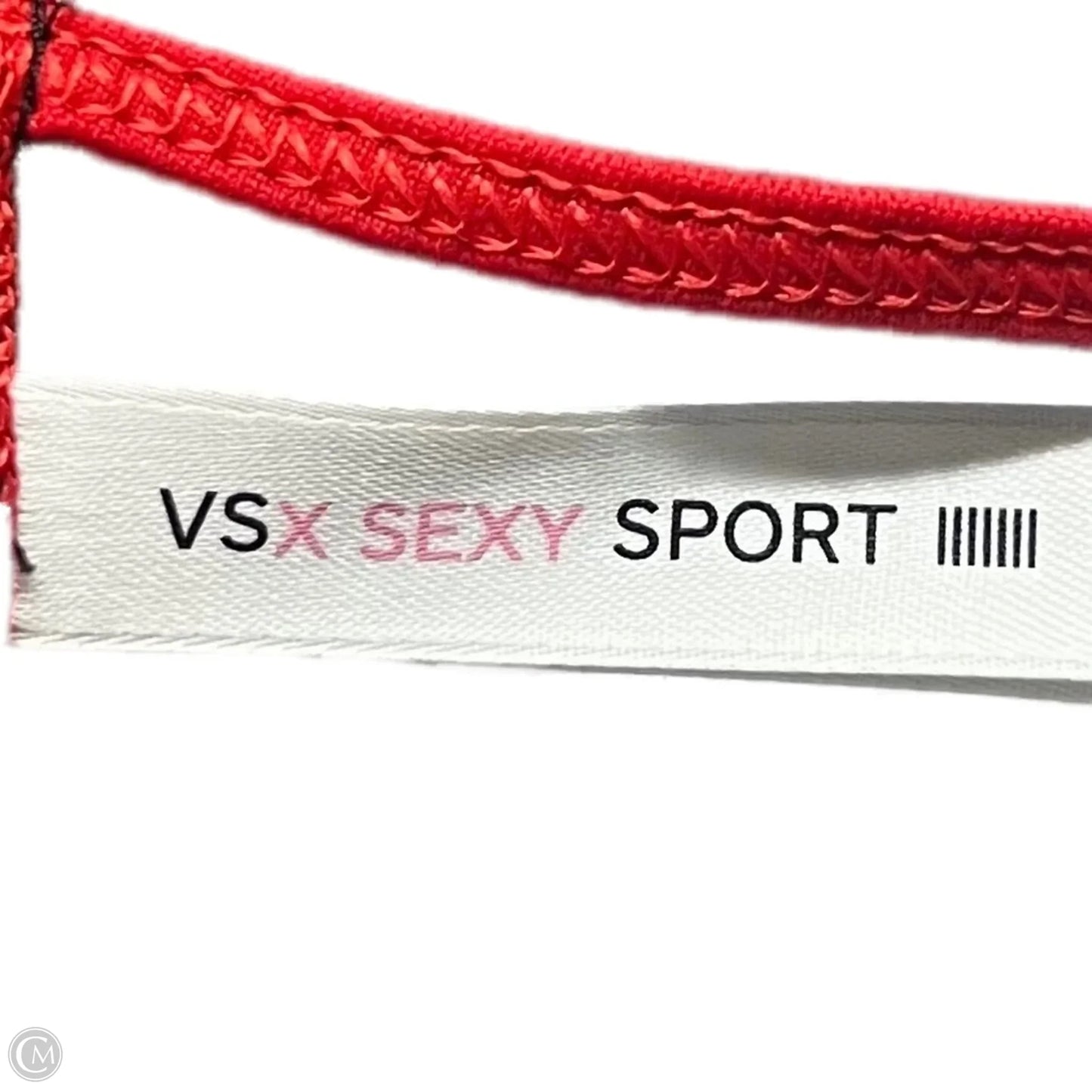 Athletic Bra By Victorias Secret In Gold & Red, Size: Xs