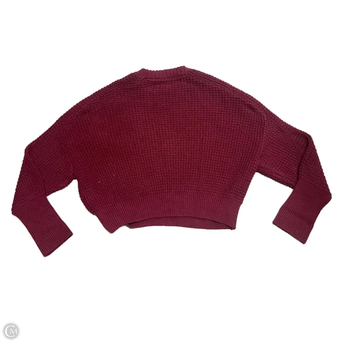 Sweater By Pilcro In Maroon, Size: Xs