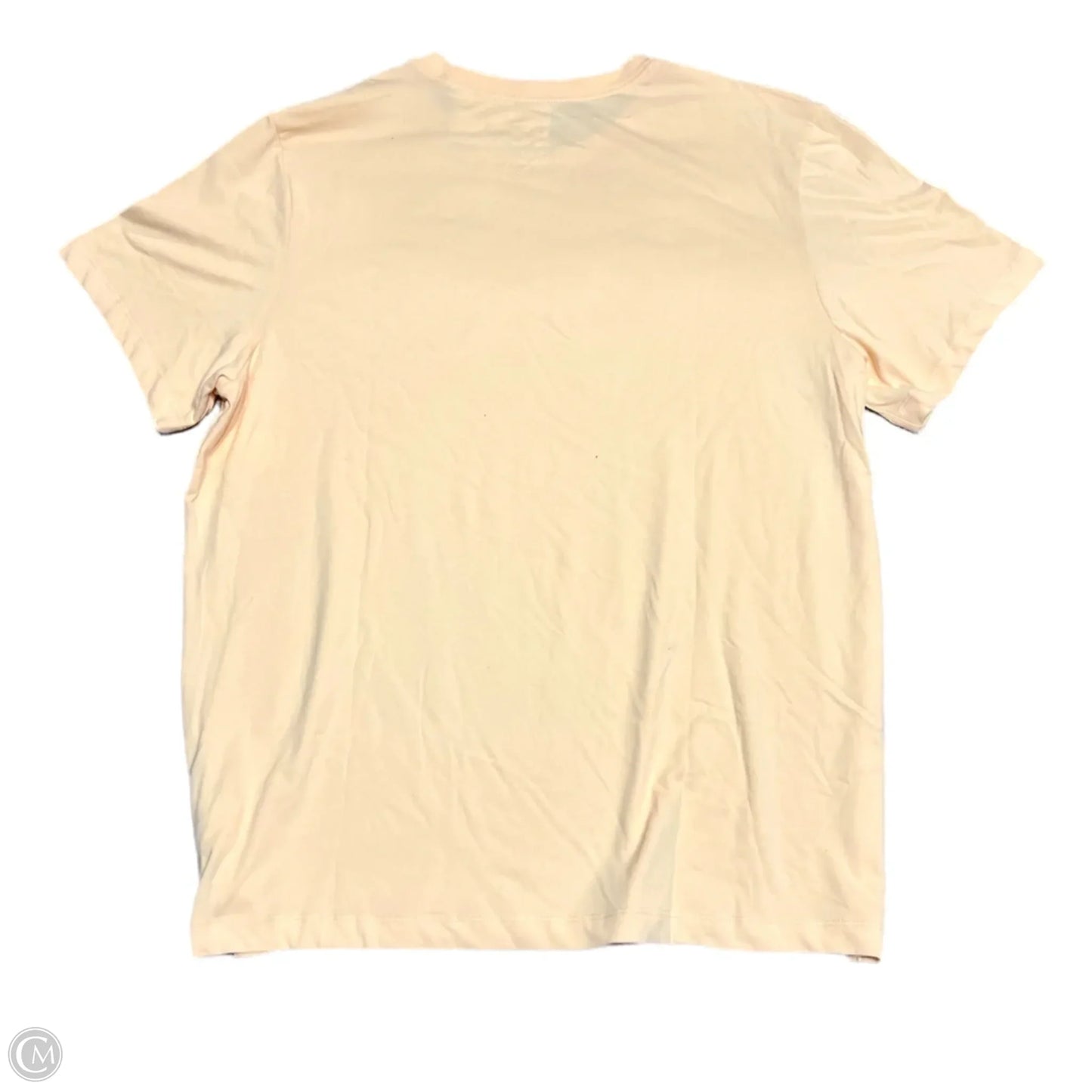 Top Short Sleeve By Nike Apparel In Orange, Size: Xxl