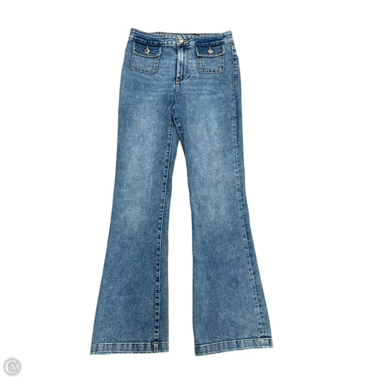 Jeans Designer By Karl Lagerfeld In Blue Denim, Size: 6