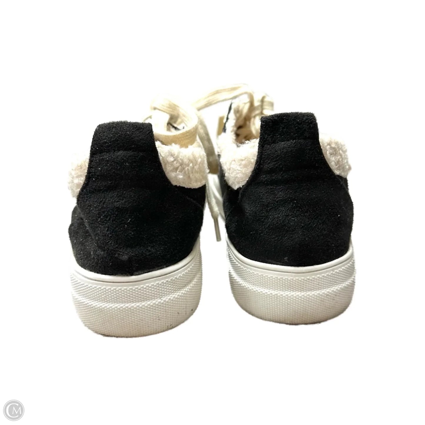 Shoes Sneakers By Soda In Black & Cream, Size: 8.5